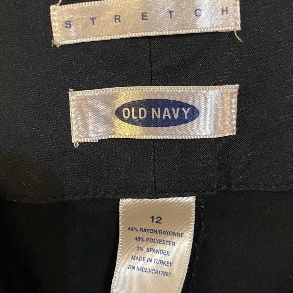 Size 12 black dress pants